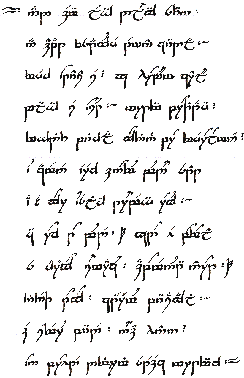 Tak pravil Malbeth vìštec za dnù Arveduiho, posledního krále ve Fornostu: